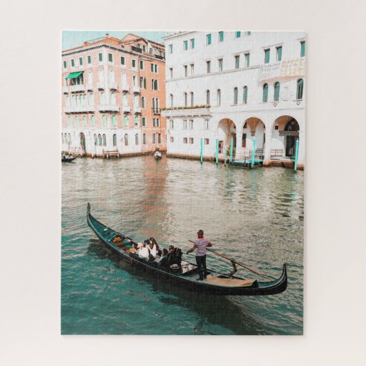 Venedig mit Gondel Puzzle (Vertikal)