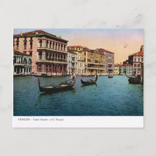 Venedig, Nachbildung einer Vintage-Postkarte 1910 Postkarte