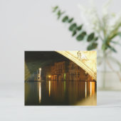 Venedig nachts postkarte (Stehend Vorderseite)
