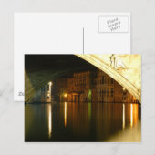 Venedig nachts postkarte (Vorne/Hinten)