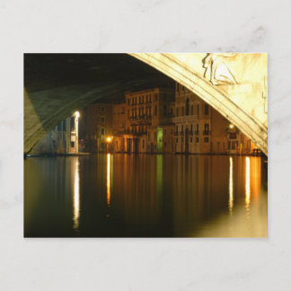 Venedig nachts postkarte