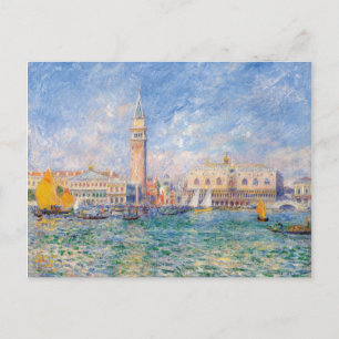 Venedig (Palast des Dogen) Pierre-Auguste Renoir Postkarte