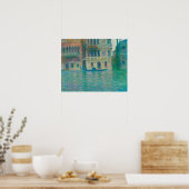 Venedig, Palazzo Dario (1908) von Claude Monet Poster (Küche)