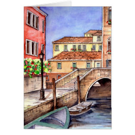 Venedig - Pen & Wash Wasserfarbe