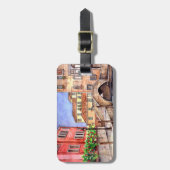 Venedig - Pen & Wash Wasserfarbe Gepäckanhänger (Vorderseite vertikal)