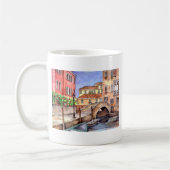Venedig - Pen & Wash Wasserfarbe Kaffeetasse (Links)
