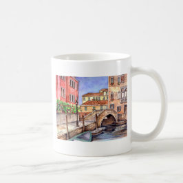 Venedig - Pen & Wash Wasserfarbe Kaffeetasse