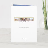 Venedig - Pen & Wash Wasserfarbe Karte (Rückseite)