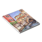 Venedig - Pen & Wash Wasserfarbe Notizblock (angewinkelt)