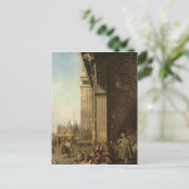 Venedig: Piazza di San Marco und die Kolonnade Postkarte (Stehend Vorderseite)