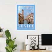 Venedig-Plakat von Unterberger Poster (Heimbüro)