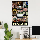 Venedig Poster (Heimbüro)