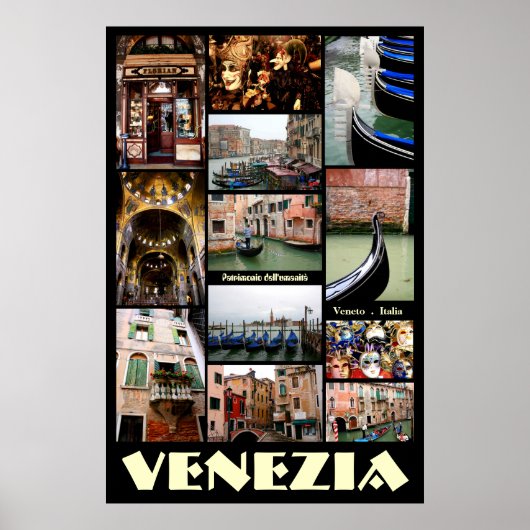 Venedig Poster (Vorne)