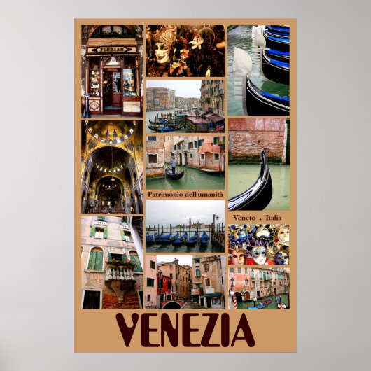 Venedig Poster (Vorne)