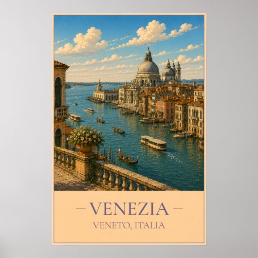 Venedig Poster (Vorne)