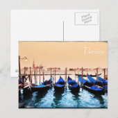 Venedig Postkarte (Vorne/Hinten)