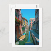 Venedig Postkarte (Vorne/Hinten)