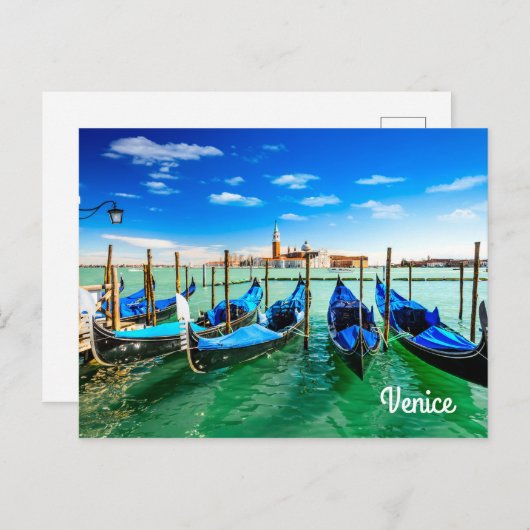 Venedig Postkarte (Vorne/Hinten)