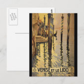 Venedig Postkarte (Vorne/Hinten)