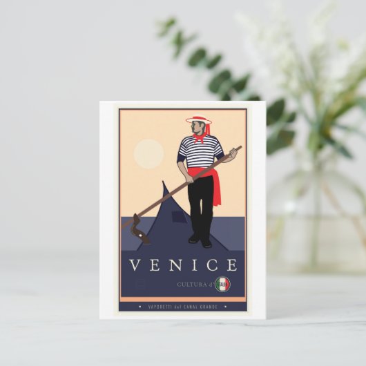 Venedig Postkarte (Stehend Vorderseite)