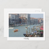 Venedig  postkarte (Vorne/Hinten)
