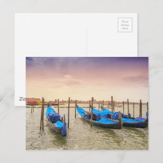 Venedig Postkarte (Vorne/Hinten)