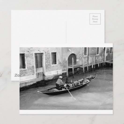 Venedig Postkarte (Vorne/Hinten)