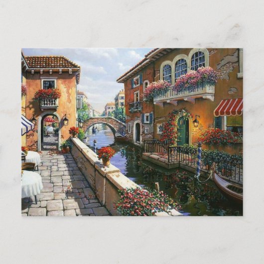 Venedig Postkarte (Vorderseite)