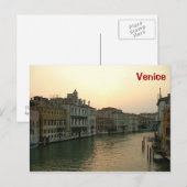 Venedig Postkarte (Vorne/Hinten)