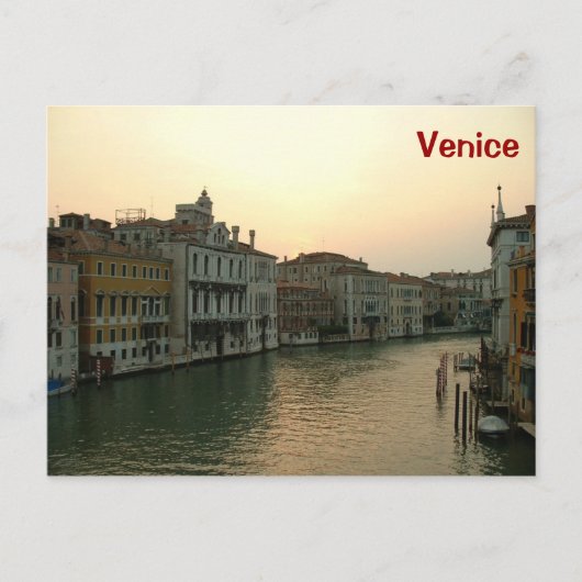 Venedig Postkarte (Vorderseite)