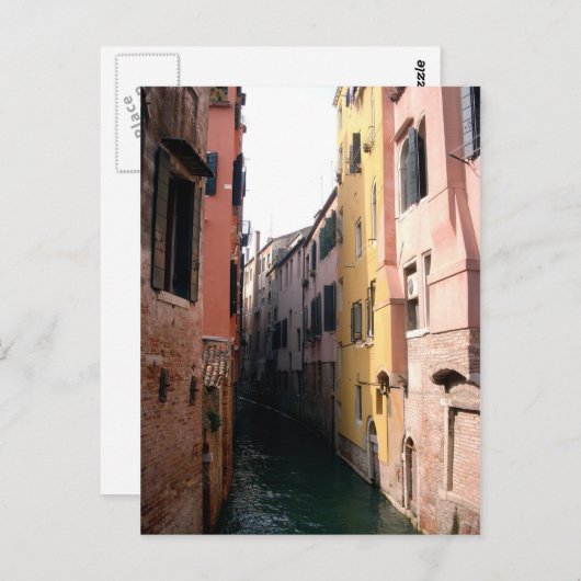 Venedig Postkarte (Vorne/Hinten)