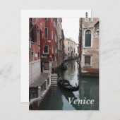 Venedig Postkarte (Vorne/Hinten)