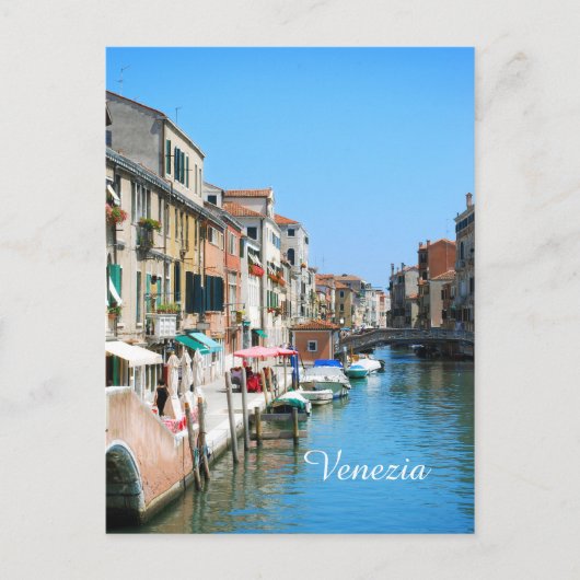 Venedig Postkarte (Vorderseite)