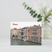 Venedig Postkarte (Stehend Vorderseite)