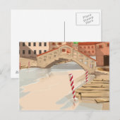 Venedig Postkarte (Vorne/Hinten)