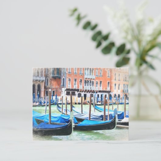Venedig Postkarte (Stehend Vorderseite)