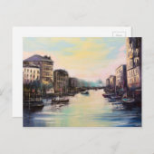 Venedig Postkarte (Vorne/Hinten)