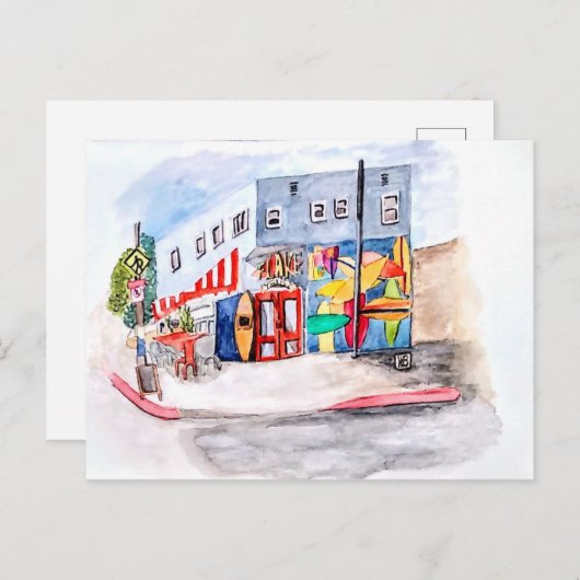 Venedig Postkarte (Vorne/Hinten)