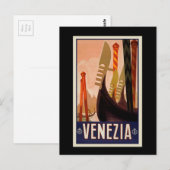 Venedig Postkarte (Vorne/Hinten)