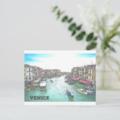 Venedig Postkarte (Stehend Vorderseite)