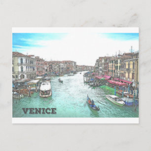 Venedig Postkarte