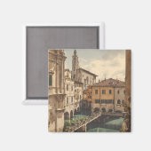 Venedig Postkarte (Venedig 1) Magnet (Vorderseite/Rückseite)