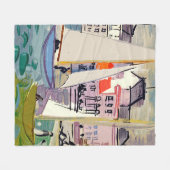 Venedig Raoul Dufy Fleece Blanket (Vorderseite (Horizontal))