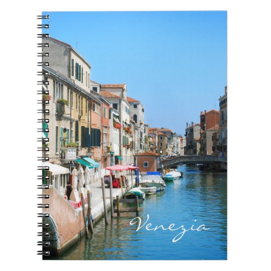 Venedig Reisebuch Notizblock (Vorderseite)