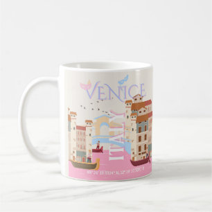 Venedig Reisen Kunst, Italien, Reisen Kunst Kaffeetasse