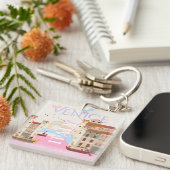 Venedig Reisen Kunst, Italien, Reisen Kunst Schlüsselanhänger (Vorderseite rechts)