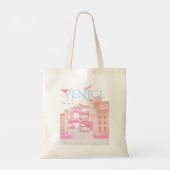 Venedig Reisen Kunst, Italien, Reisen Kunst Tragetasche (Rückseite)