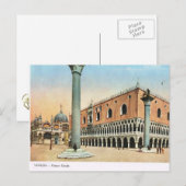Venedig, Replik Vintage Postkarte 1910 (Vorne/Hinten)