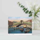 Venedig, Replik Vintage Postkarte 1910 (Stehend Vorderseite)