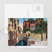 Venedig, Replik Vintage Postkarte 1910 (Vorne/Hinten)